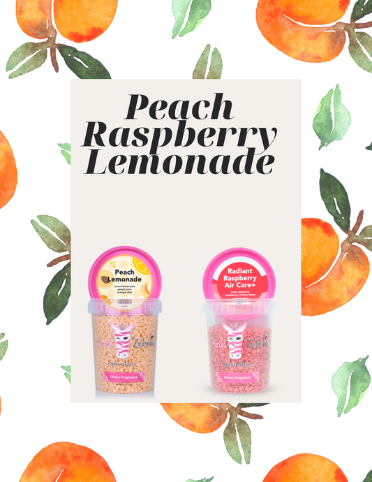 Peach Raspberry Lemonade